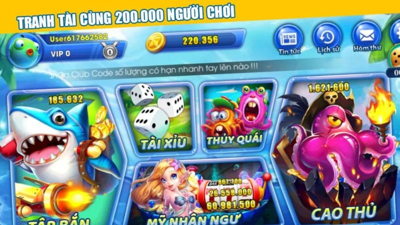 Giới thiệu về game bắn cá săn cá hải tặc